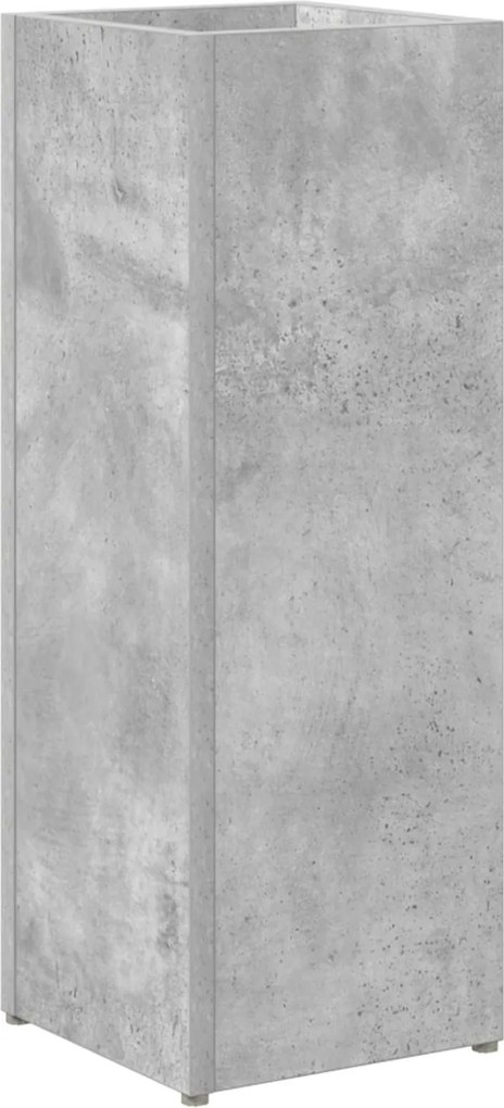 vidaXL Napernyő Állvány Beton Szürke 20 x 20 x 55,5 cm Faanyag