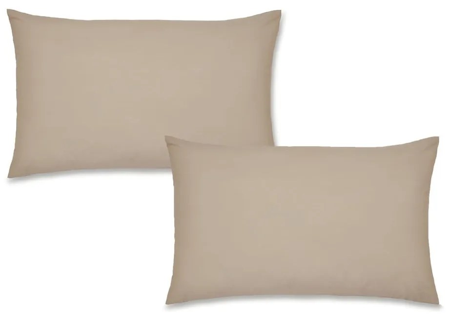 Perkál párnahuzat szett 2 db-os 50x75 cm Easy Iron Percale – Catherine Lansfield