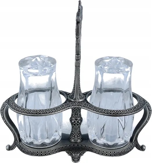 Fűszertartó szett, ezüst színű