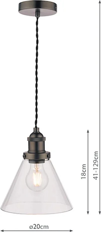 Laura Ashley Isaac 3742245-Q Függőlámpa 1x60W/E27 IP20