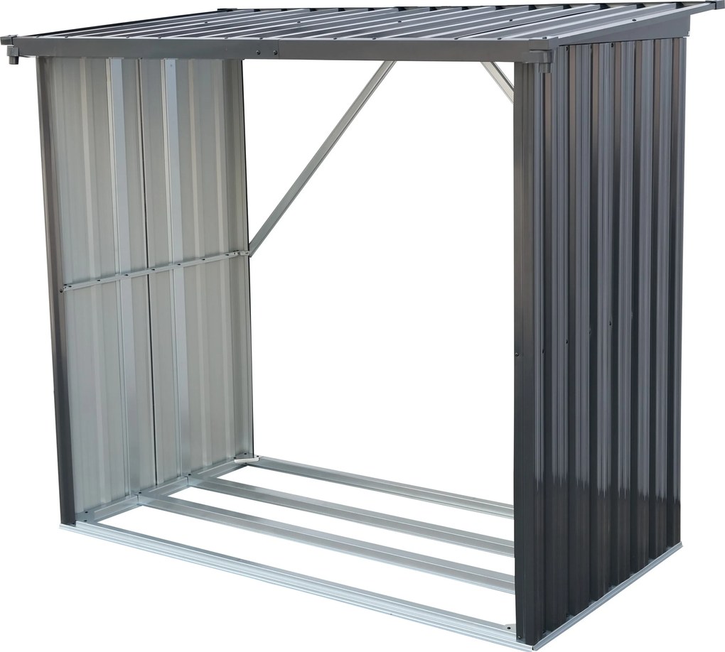 Furnigo Fatároló 154x163x89 cm - antracit