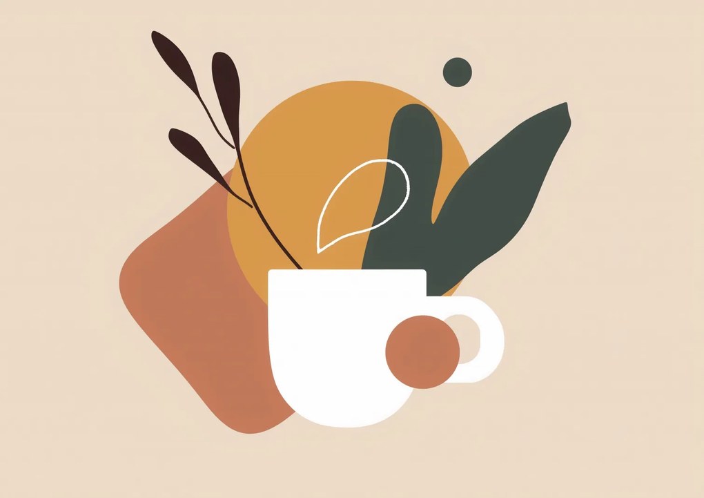 Poszter 84,1x59,4cm Reggeli kávé