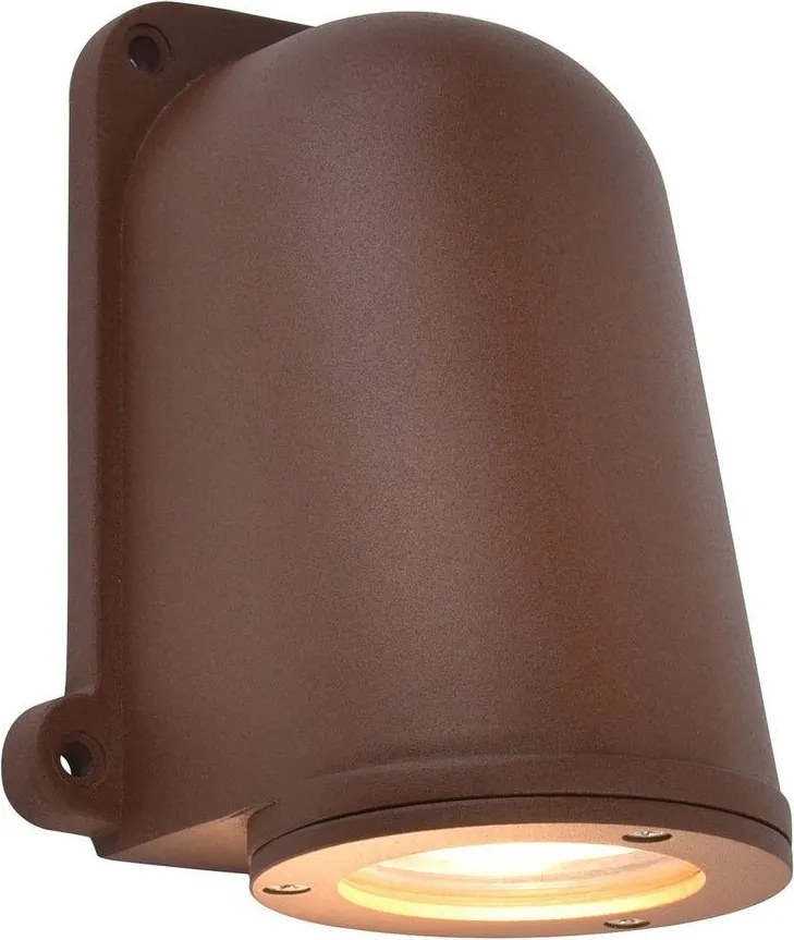 LUTEC 5115001445 ANCOR Modern Kültéri Fali Lámpa Rozsdás GU10 IP44