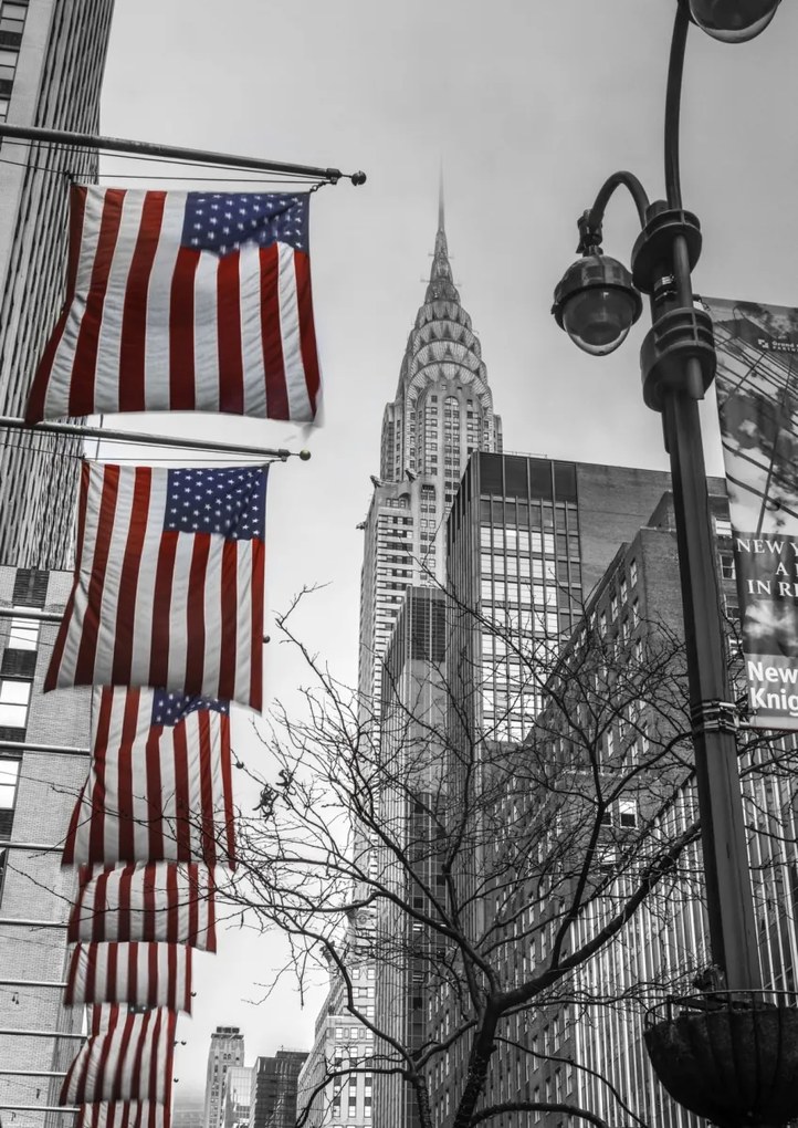 Poszter 42x59,4cm Chrysler Building New York 12, Assaf Frank