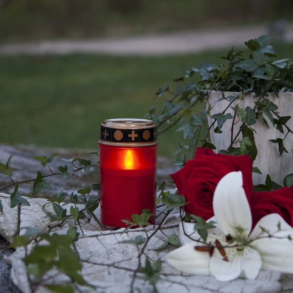 Kültéri LED gyertya (magasság 12 cm) Serene – Star Trading