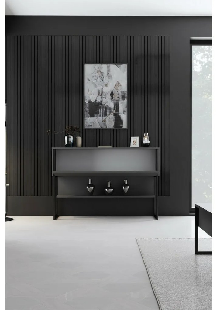 Luxe Anthracite and Black komód