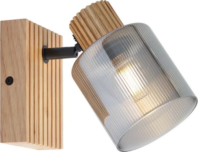 Okos spotlámpa fa füstüveggel, forgatható és dönthető, Wi-Fi G45-tel - Gracy