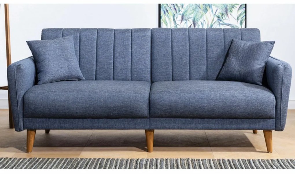 Aqua Dark Blue kinyitható kanapé