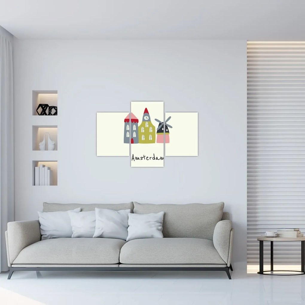 Kép - Európa városai N⁰4 (90x60 cm)