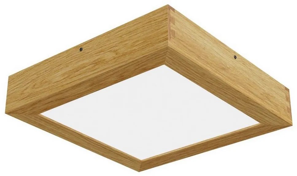 APLED - LED Mennyezeti lámpa QUADRA LED/24W/230V tölgy