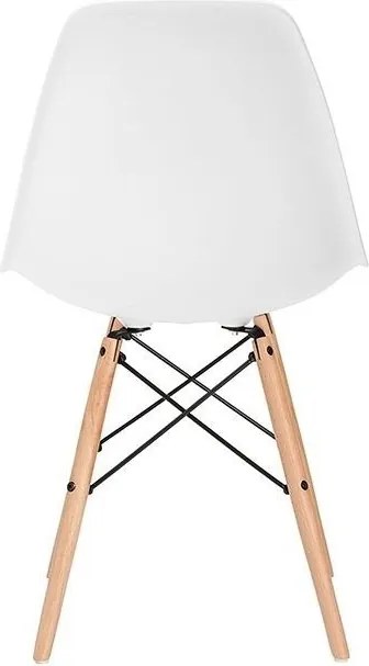 Modern szék DIDIER bükk + fehér