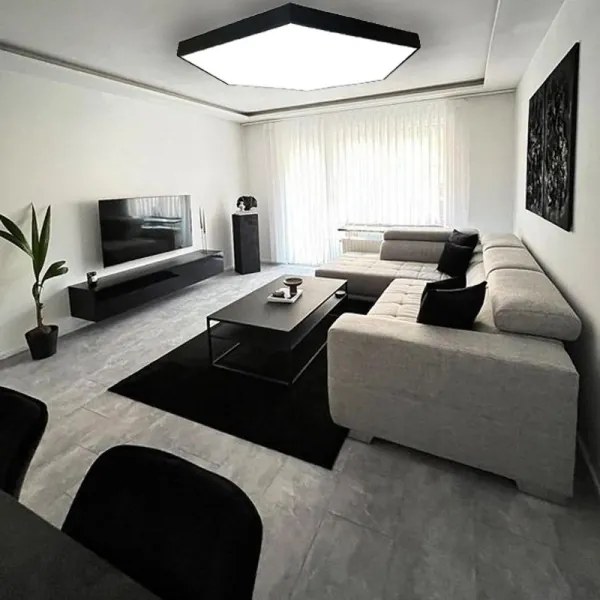 LED Mennyezeti lámpa LED/120W/230V 4000K átm. 120 cm