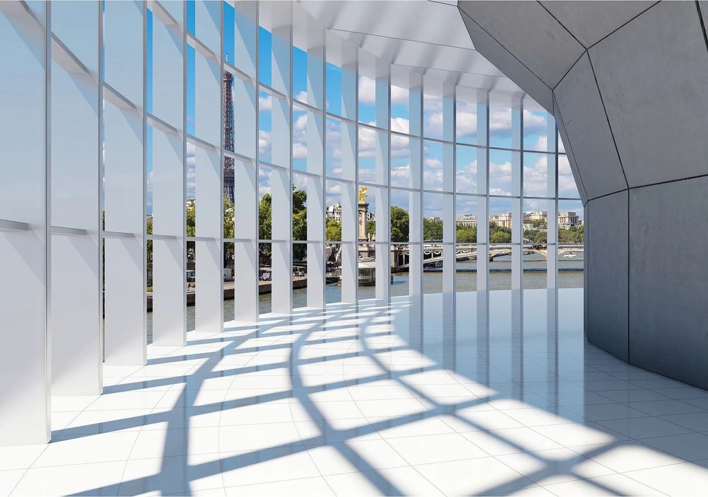 Fotótapéta Párizs Eiffel-torony vinil ablak 368x254 +ragasztó