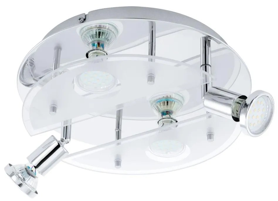 EGLO 93085 - CABO 1 LED-es mennyezeti lámpa 4xGU10/3W