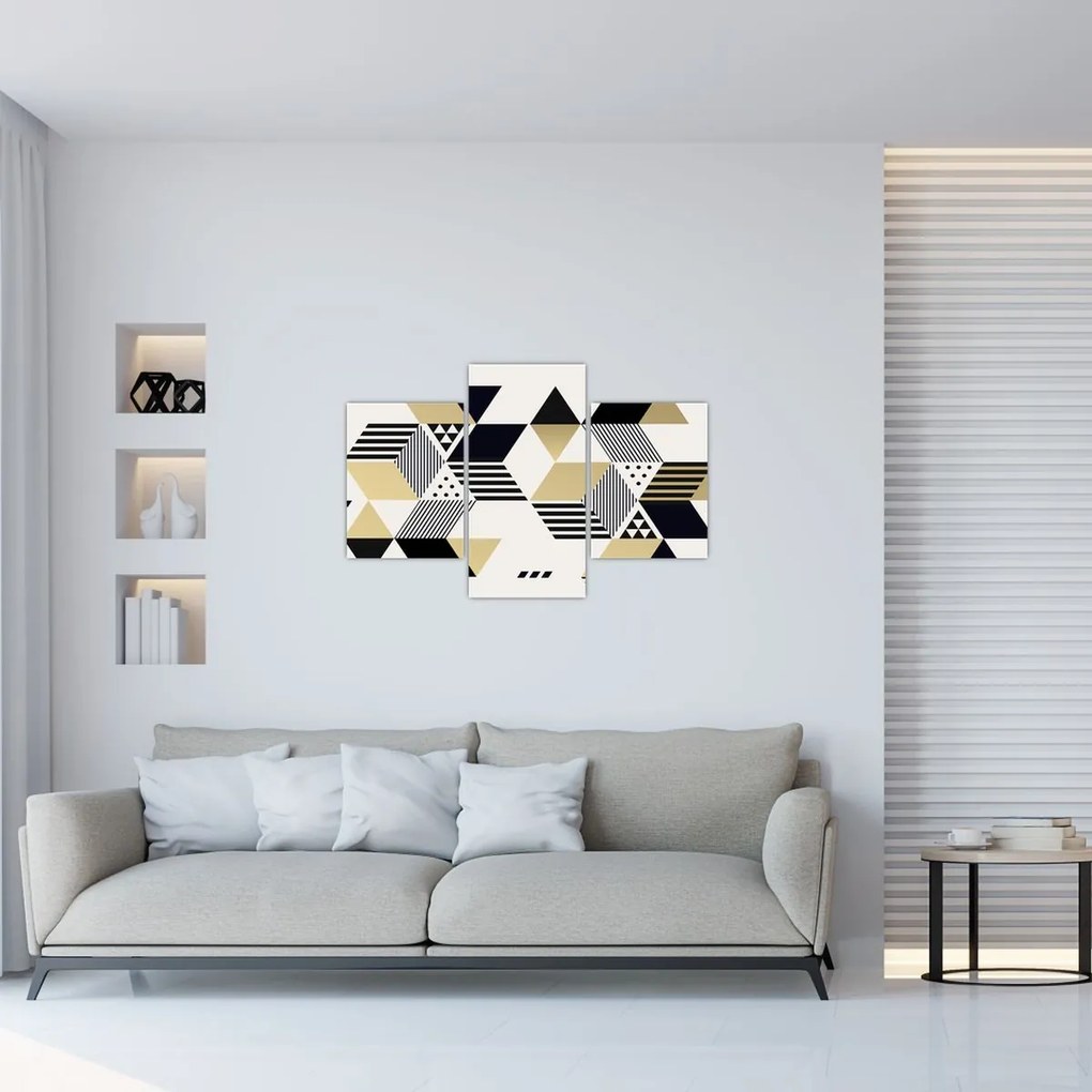 Kép - Geometriai formák N⁰1 (90x60 cm)