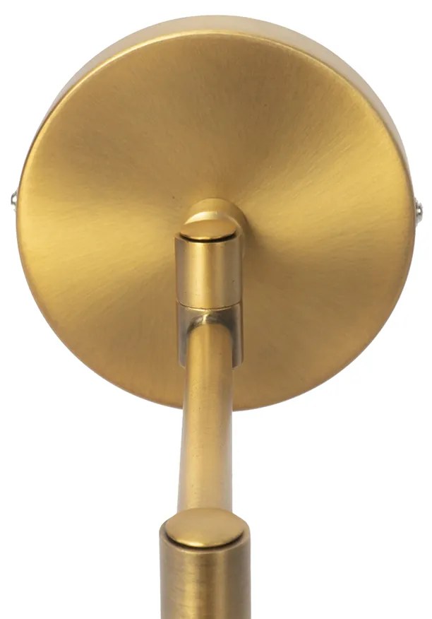 Okos fali lámpa bronz fehér árnyékolóval, Wi-Fi A60 - Ladas Deluxe