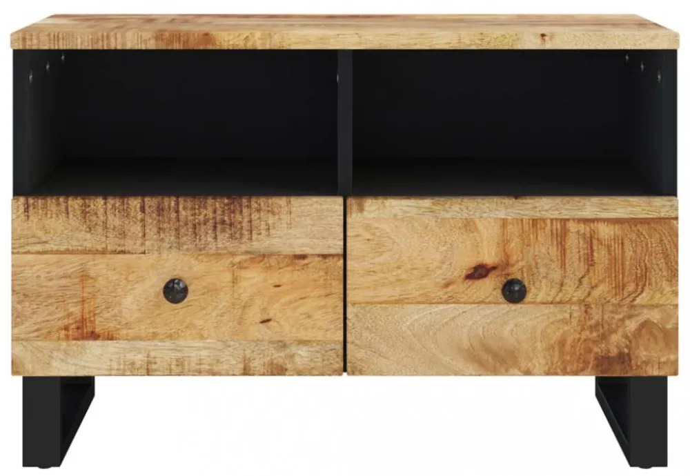tömör mangófa TV-szekrény 70 x 33 x 46 cm