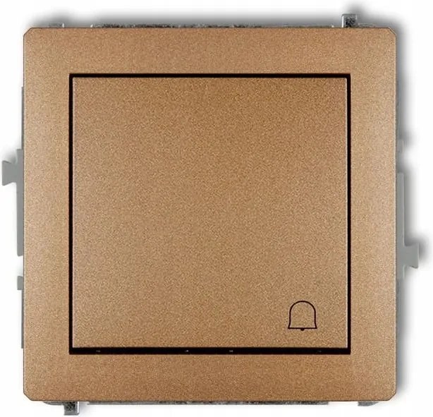 Csengőkapcsoló arany 8DWP-4 Deco Karlik