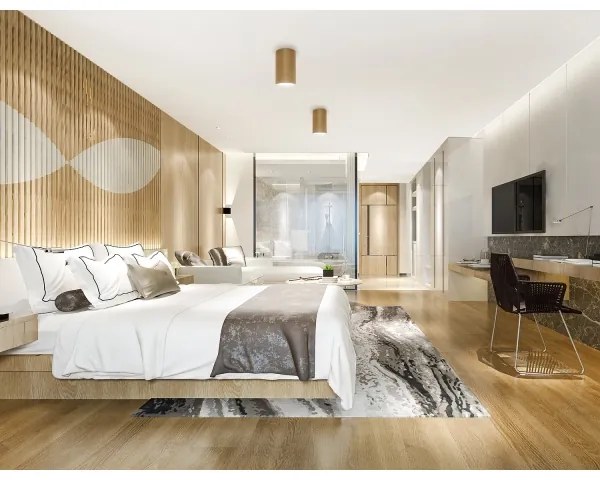 Spotlámpa CLEO 1xE27/24W/230V arany