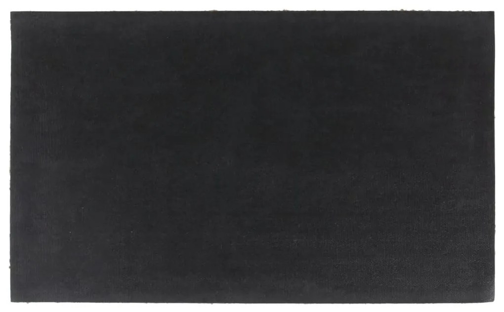 természetes színű rojtos kókuszrost lábtörlő 45 x 75 cm