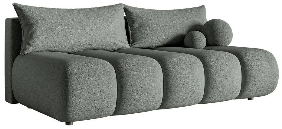 Háromszemélyes kanapé Didier mini (szürke + fekete). 1100578