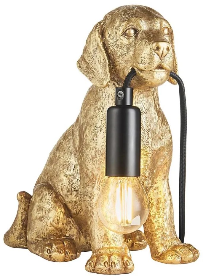 Endon 107364 - Asztali lámpa PUPPY 1xE14/7W/230V arany
