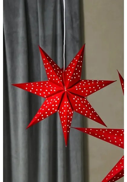 Markslöjd 705608 - LED karácsonyi dekoráció BLINK LED/0,2 W/3xAA átm. 45 cm piros