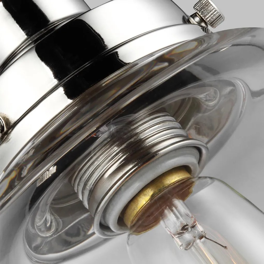 ELSTEAD FE-BASKIN-P-B-PN BASKIN Modern Függesztett Lámpa Nikkel E27 IP20