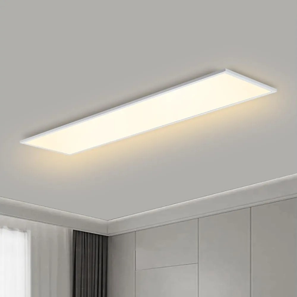 Brilagi - Dimmelhető LED lámpatest SLIMFRAME LED/58W/230V 120x30 cm fehér + távirányító