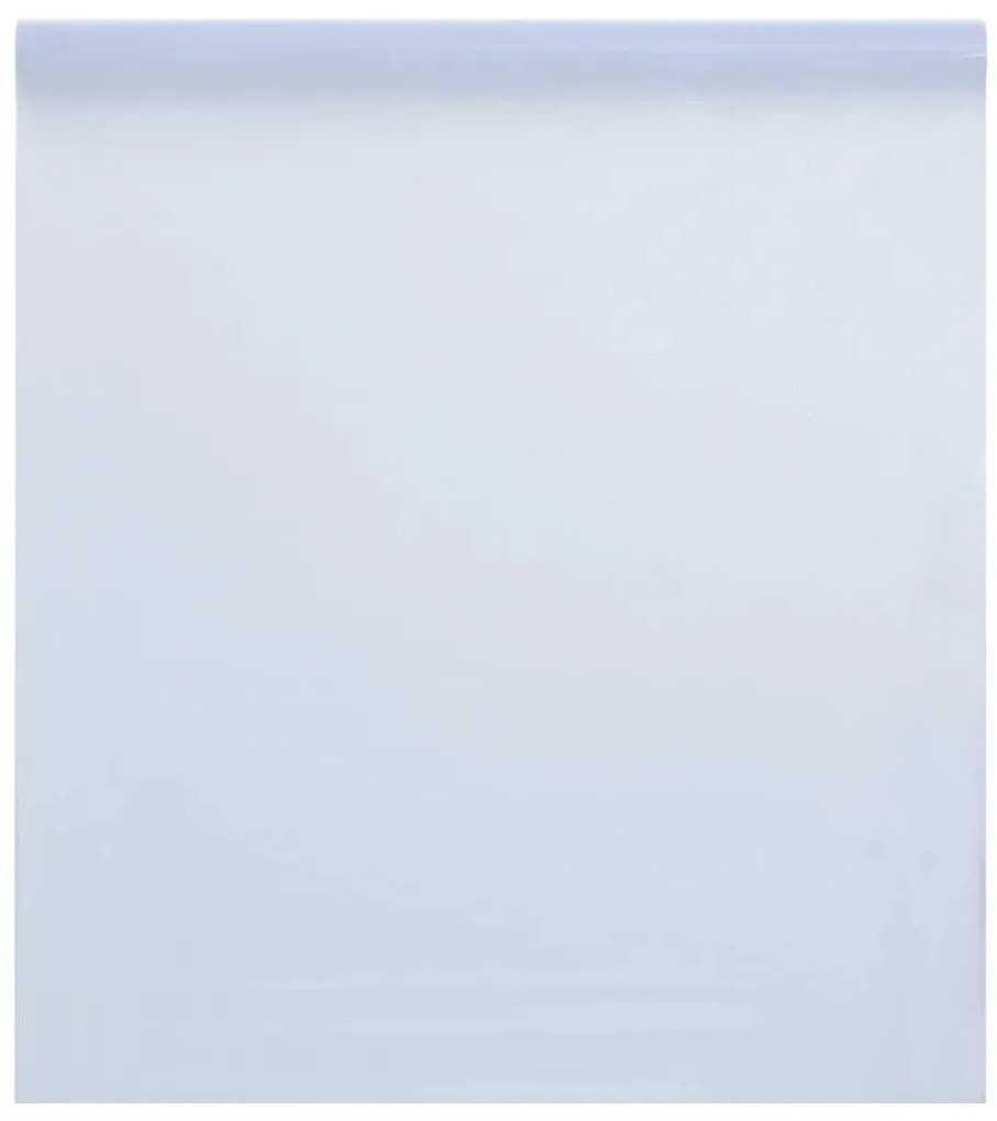 matt fehér PVC statikus ablakfólia 90 x 2000 cm