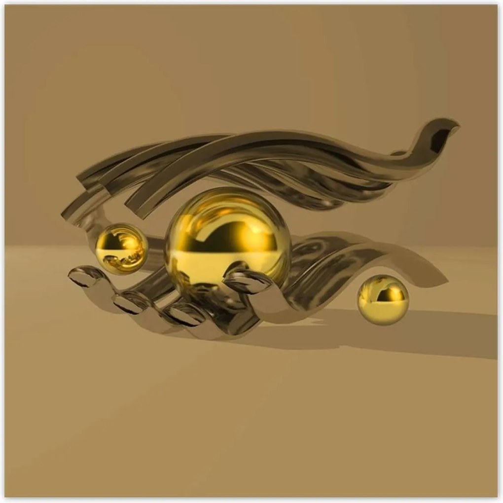 Poszterek 140x140 Golyók a kézben