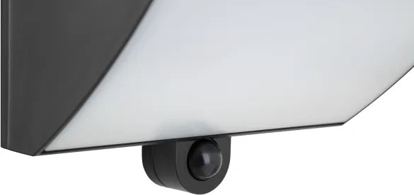 Brilliant - LED napelemes fali lámpa SIERRA LED/6W/3,7V 2000 mAh IP54 fekete