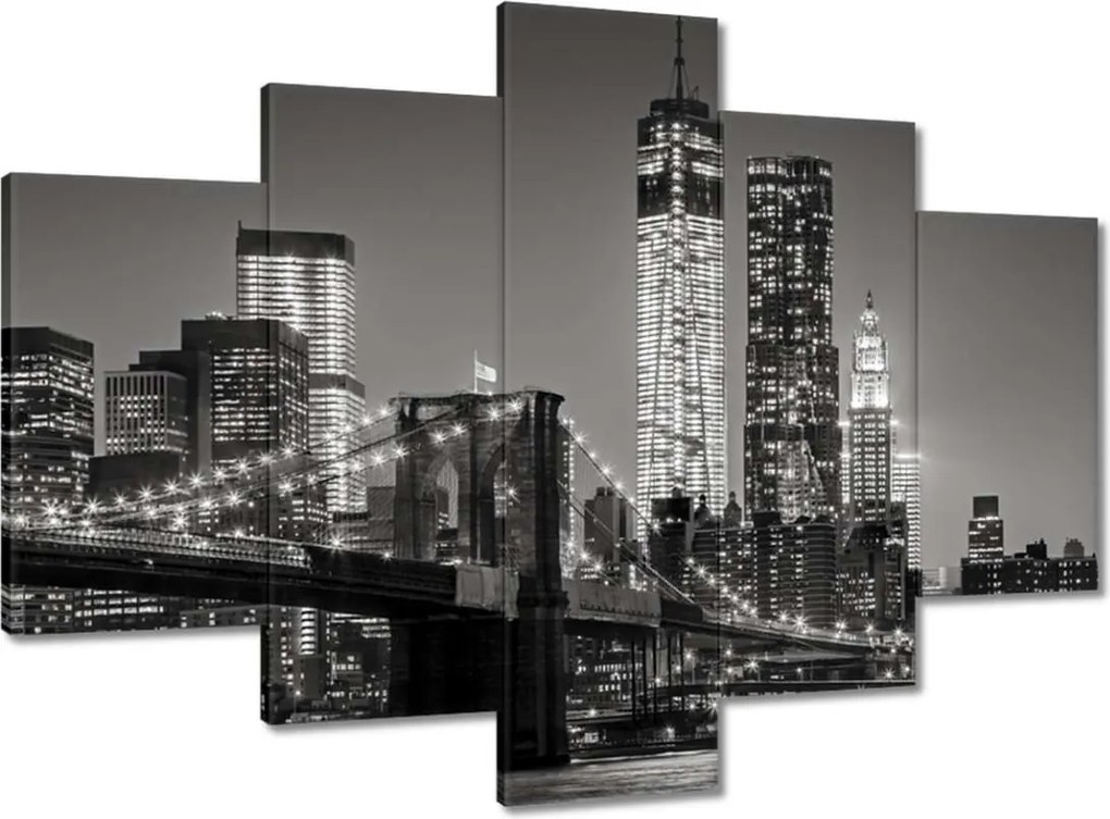 Festmények 150x105 New York Manhattan híd