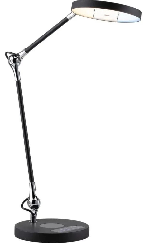 Paulmann 78010 - LED/11W Dimmelhető asztali lámpa NUMIS 230V 2700-6500K fekete