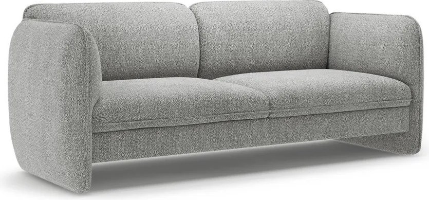 Világosszürke zsenília kanapé 204 cm Georgia – Micadoni