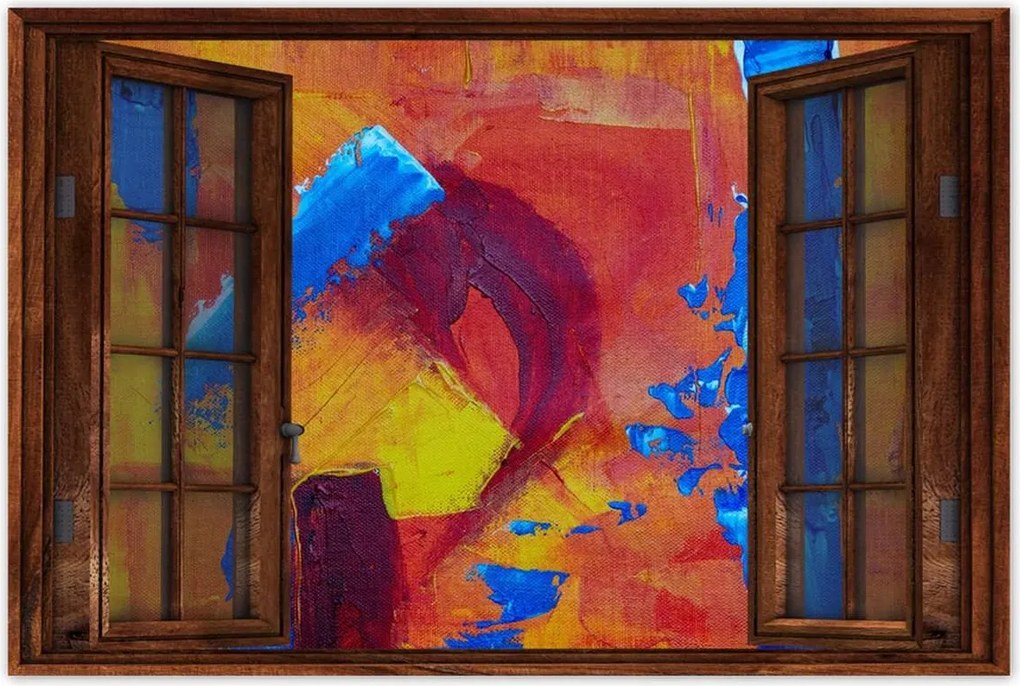 Poszterek 90x60 Absztrakt Teddy