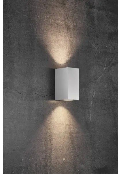 Nordlux - Kültéri fali lámpatest CANTO 2xGU10/28W/230V IP44 fehér