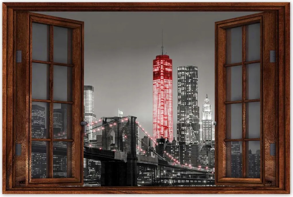 Poszterek 60x40 New York Manhattan híd