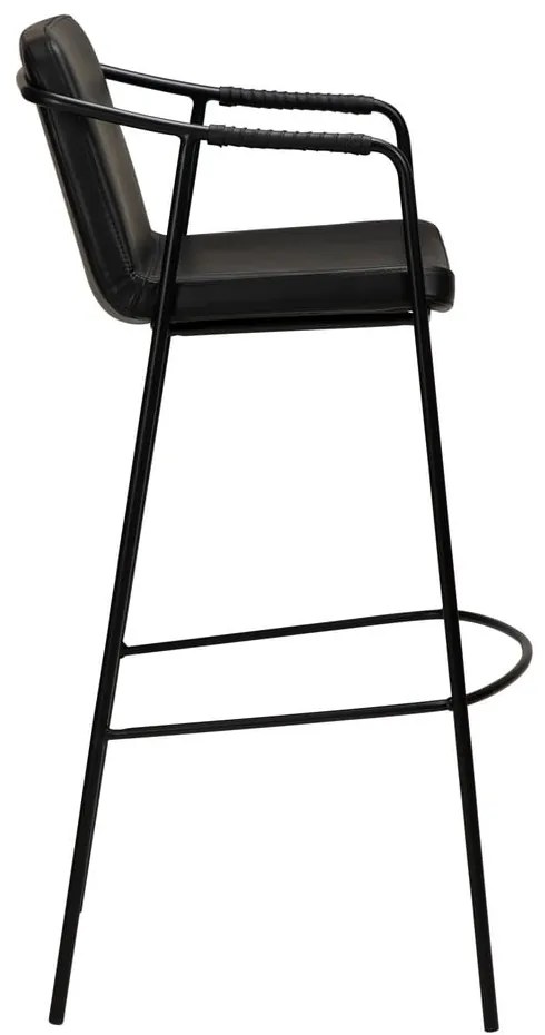 Boto fekete műbőr bárszék, magasság 95 cm - DAN-FORM Denmark