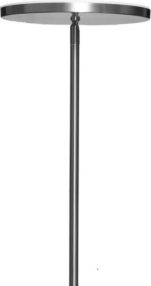 LED dimmelhető állólámpa NORA LED/25W/230V 2200/3000/4000K + LED/5W 3000K króm + távirányító