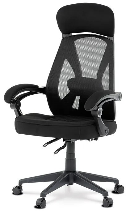 Fekete Hálós Irodai Szék, Hinta Mechanikával. KA-Y309 BK