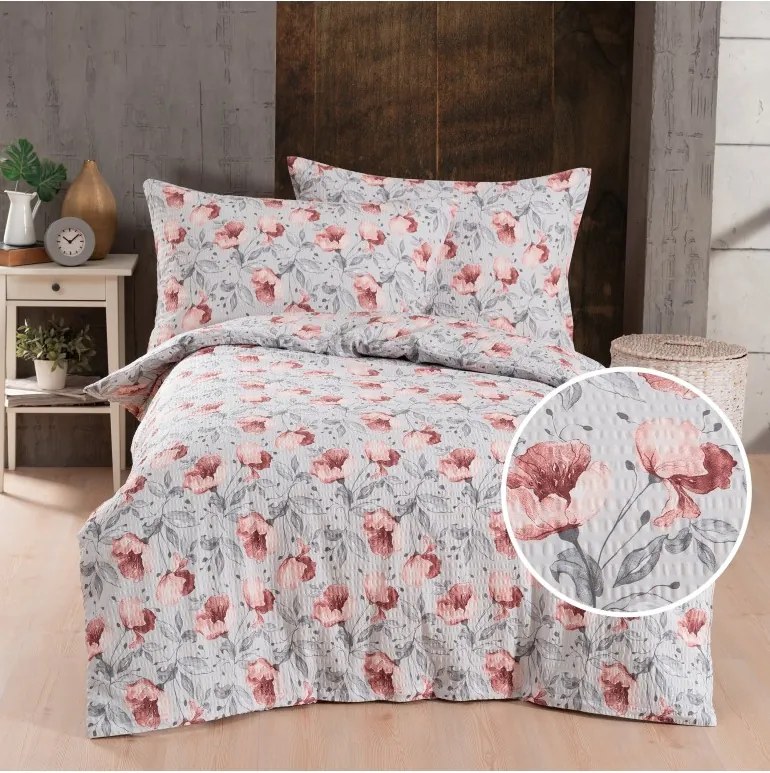 EMI Karin krepp ágyneműhuzat, A standard egyszemélyes ágy szett tartalma: 1x 140x200 + 1x 70x90