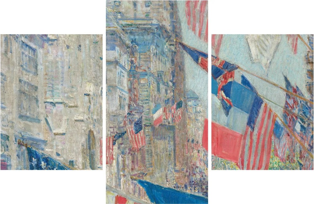 Kép - Childe Hassam, Allies day, reprodukciók (90x60 cm)