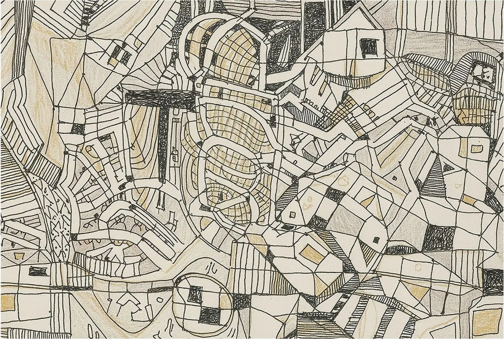 Stílusos Dekoratív fotótapéta Flizelin Geometrikus absztrakt 104x70