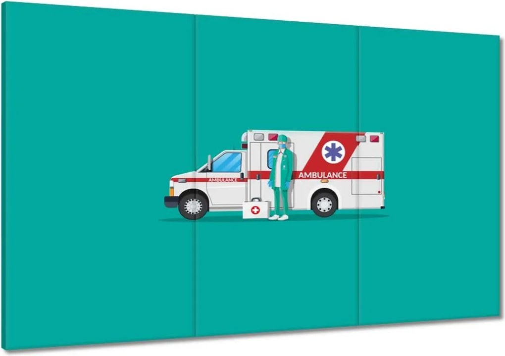 Képek 120x80 Mentőautó Orvos