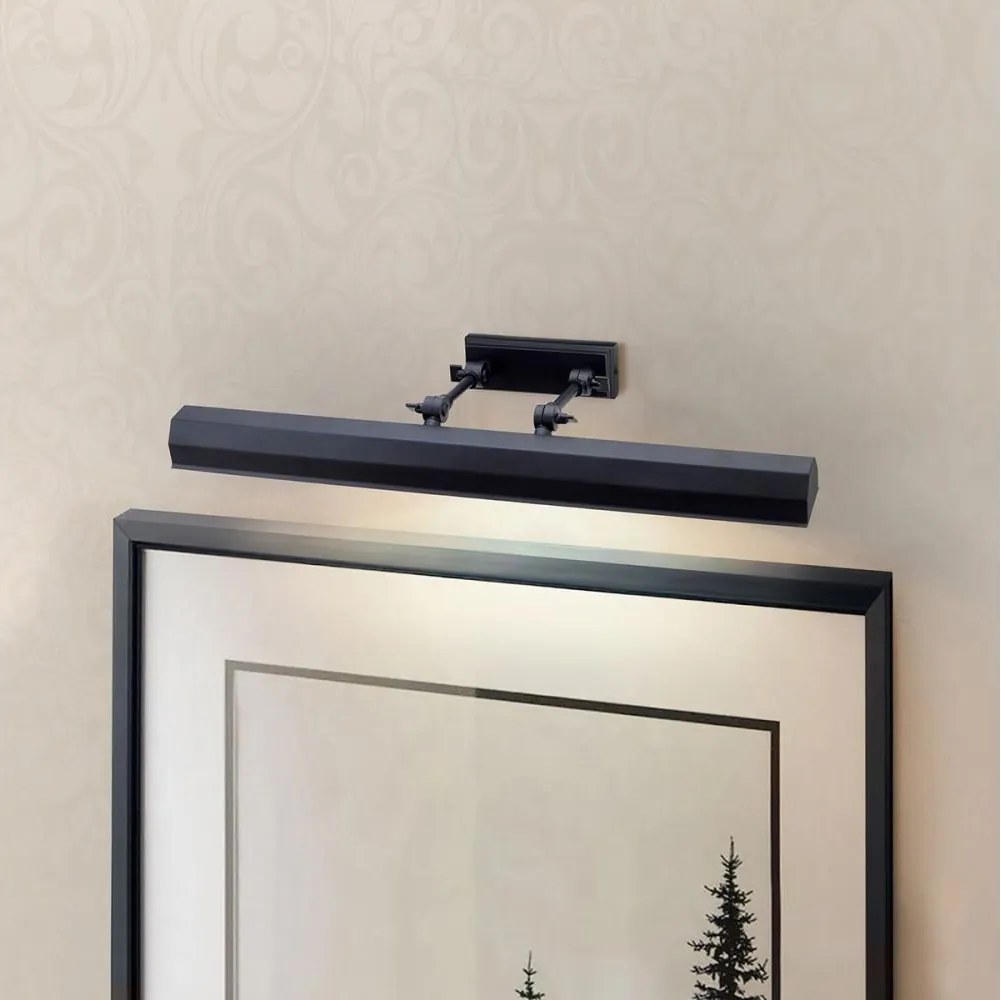 Elstead CHAWTON-PLL-BLK - Képmegvilágító lámpa CHAWTON 4xE14/40W/230V fekete