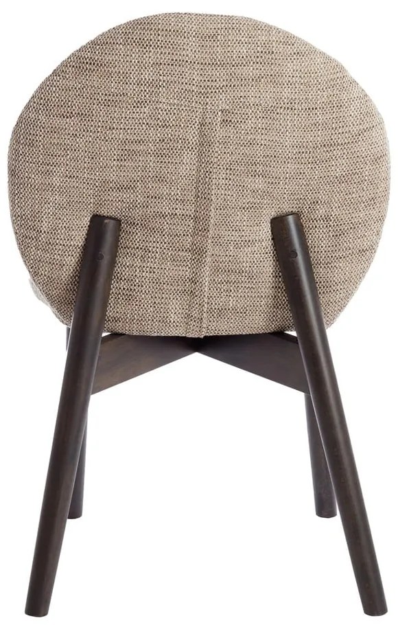 Bézs kárpitozott étkezőfotel szett 2 db-os Sinosa – Light &amp; Living