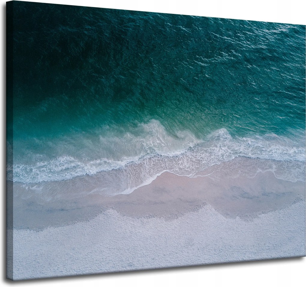 Vászonkép Természet Tenger Óceán Hullámok Tengerpart 100x80