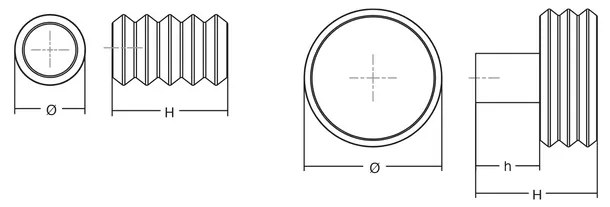 Fogas Viefe PULSE COLOR fa, 90mm, kerámia barna EI