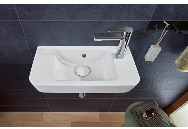 Villeroy & Boch 4342R501 - Falra szerelhető mosdó O.NOVO 50x25 cm kerámia/fehér